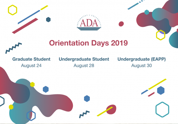 Graduate and undergraduate Orientation days
