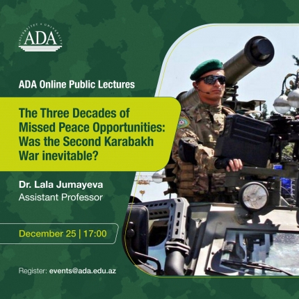 Online Public Lecture by Dr. Lala Jumayeva from ADA University