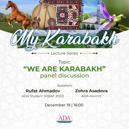 The Next Online Lecture of "My Karabakh" Series