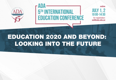 ADA 2021- 5th International Education Conference: July, 1-2, 2021