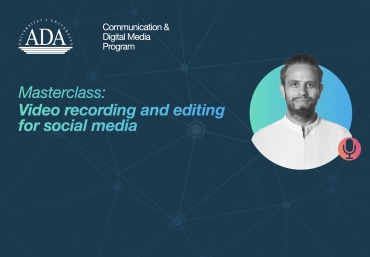 Masterclass: Video recording and editing for social media