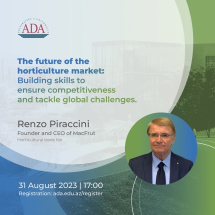 The future of horticulture market: building skills to ensure competitiveness and tackle global challenges