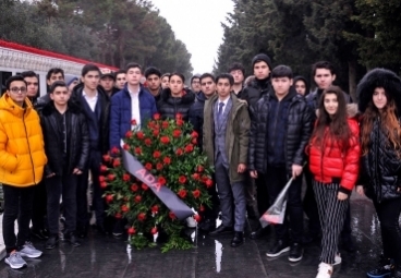 ADA School paid a tribute to the respectful memory of the martyrs of Black January tragedy
