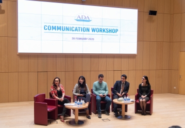 Public Speaking workshop organized by ADA University General Education Program brought together students and experts