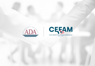 ADA University and CEFAM University in France have signed an academic partnership agreement
