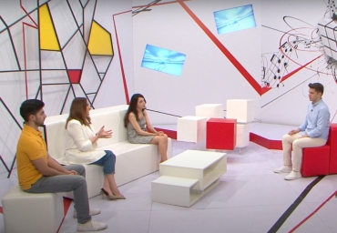 ADA University students and instructors appeared on TV