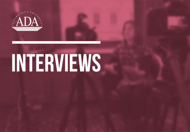 The next volume of “Career Development Network” featured ADA student's interview