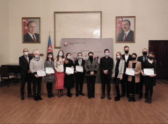 Winners of ''Ukraine-Azerbaijan Diplomatic Relations'' Essay Competition were awarded