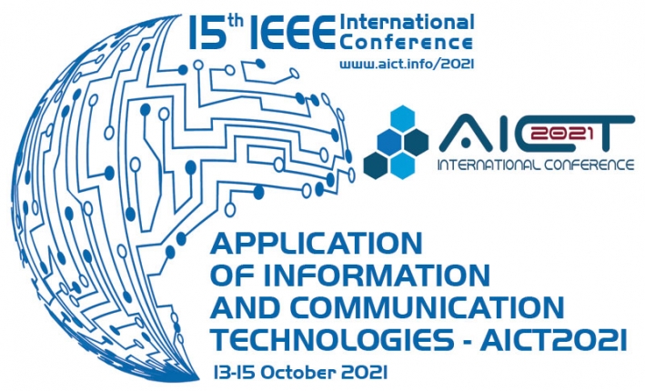 The IEEE 15th International Conference on Application of Information and Communication Technologies starts today