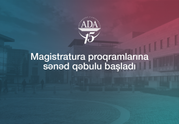 2021-2022-ci tədris ili üzrə magistratura proqramlarına qəbul başladı