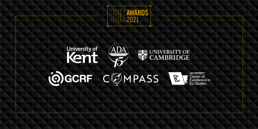 ADA University’s COMPASS with the University of Kent and University of Cambridge was shortlisted for the THE Awards
