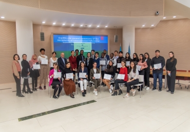 International Students received Alimardan Bay Topchubashov fellowship