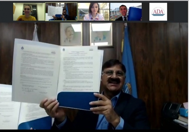 ADA University and University of Punjab (Pakistan) signed Agreement of Cooperation