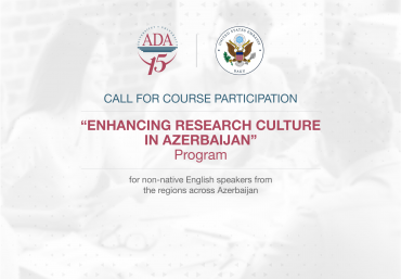 Call For Course Participation: General English And Research-Based Courses. Apply today!