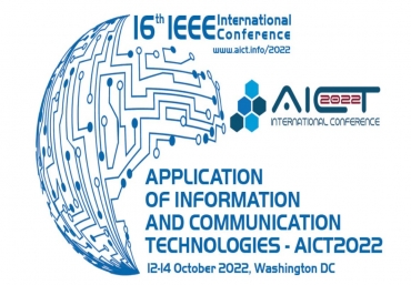 The IEEE 15th International Conference on Application of Information and Communication Technologies will be co-organized by ADA University