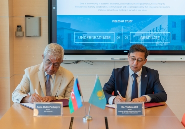 ADA University and Academy of Public Administration under the President of Kazakhstan signed the memorandum