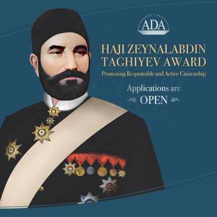 Call for Applications: Haji Zeynalabdin Taghiyev Award 2023